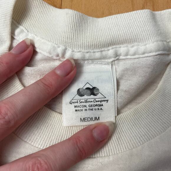 Vintage 90s Rodger Rabbit Cartoon Cab and Driver Medium WhiteT-Shirt - Picture 6 of 10